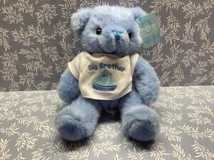 Big Brother Plush Bear 12" - Burton & Burton - 9" Sitting Bear - NWT